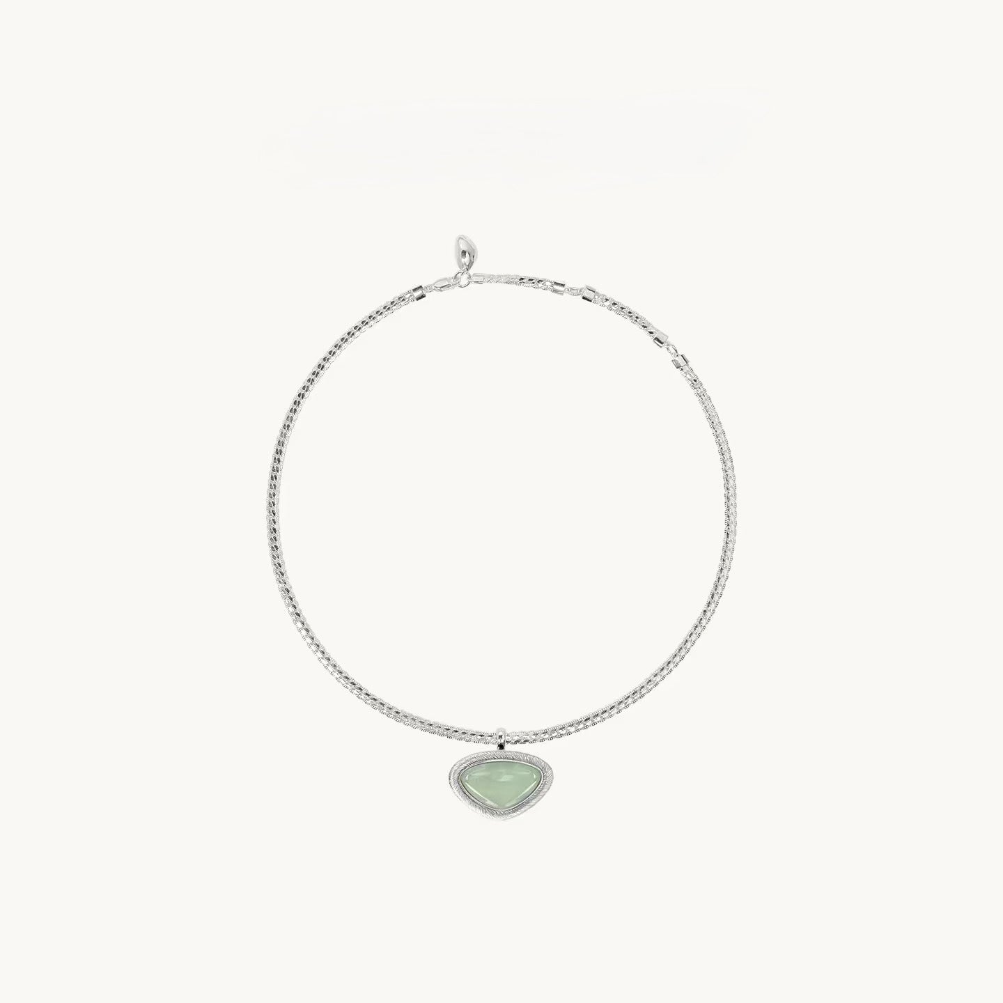 Velora Solo Natural Stone Pendant Necklace