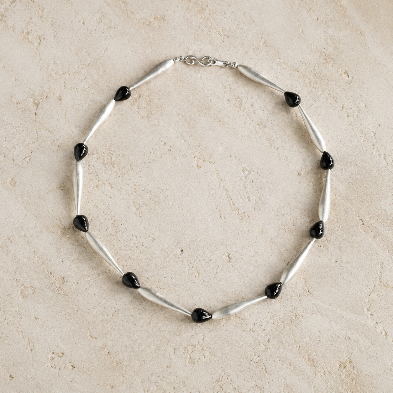 Skyline Stone Beaded Necklace