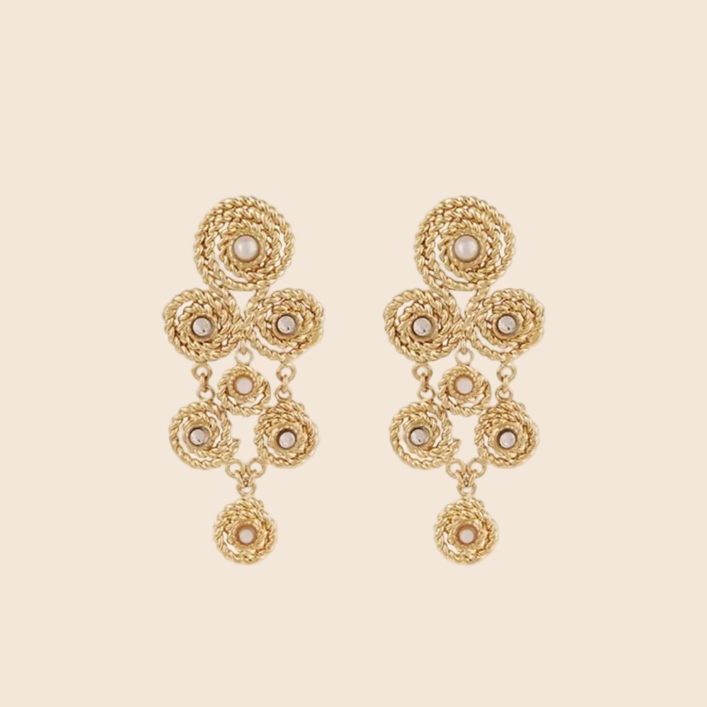Provence Sculptural Statement Earrings