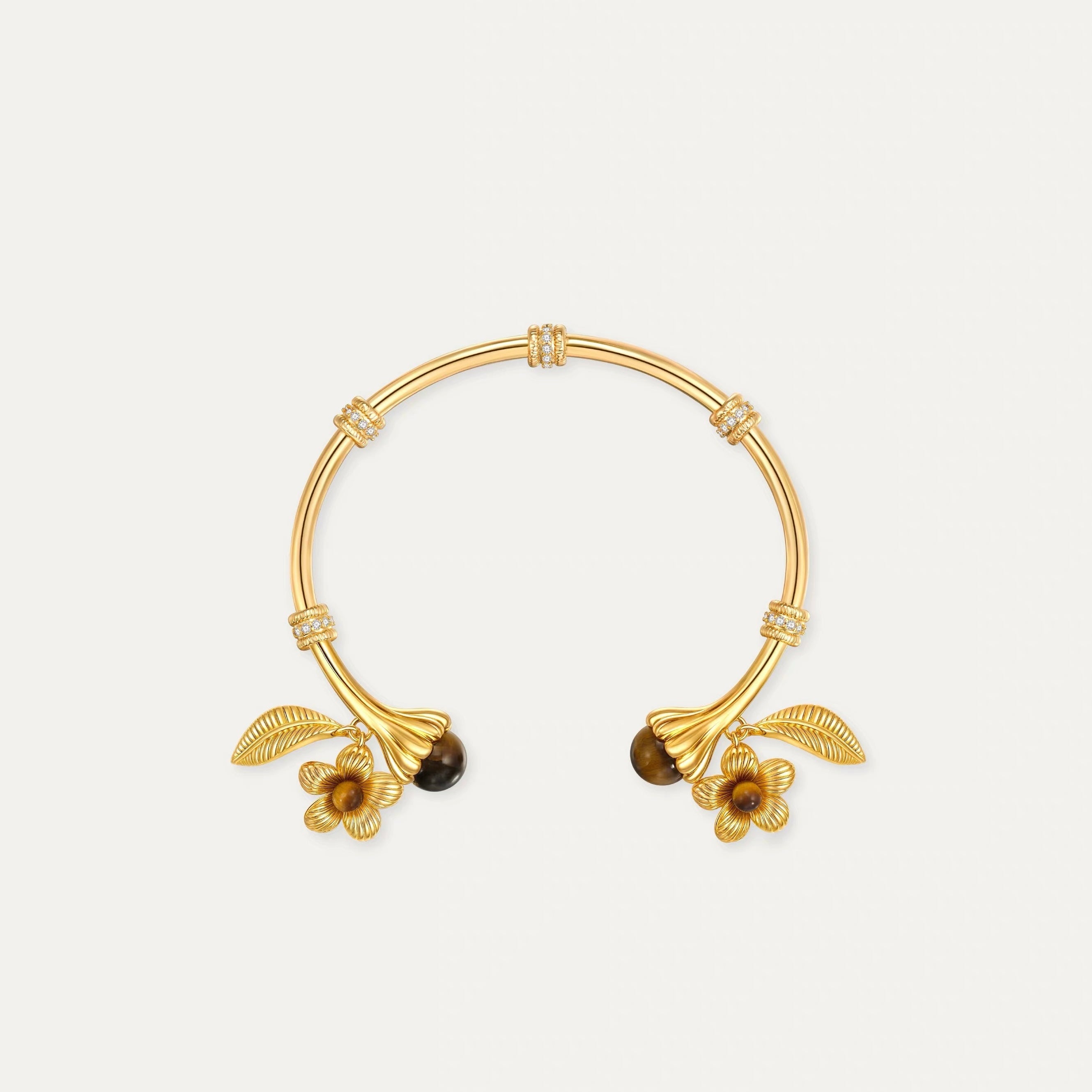 Botanical Whisper Natural Stone Cuff