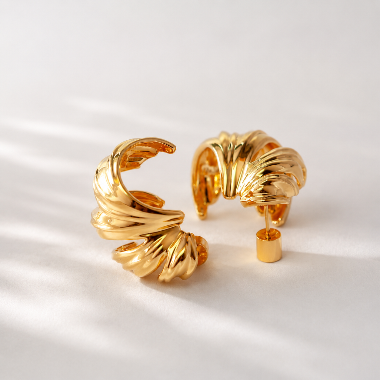 Firework Hoop Earrings