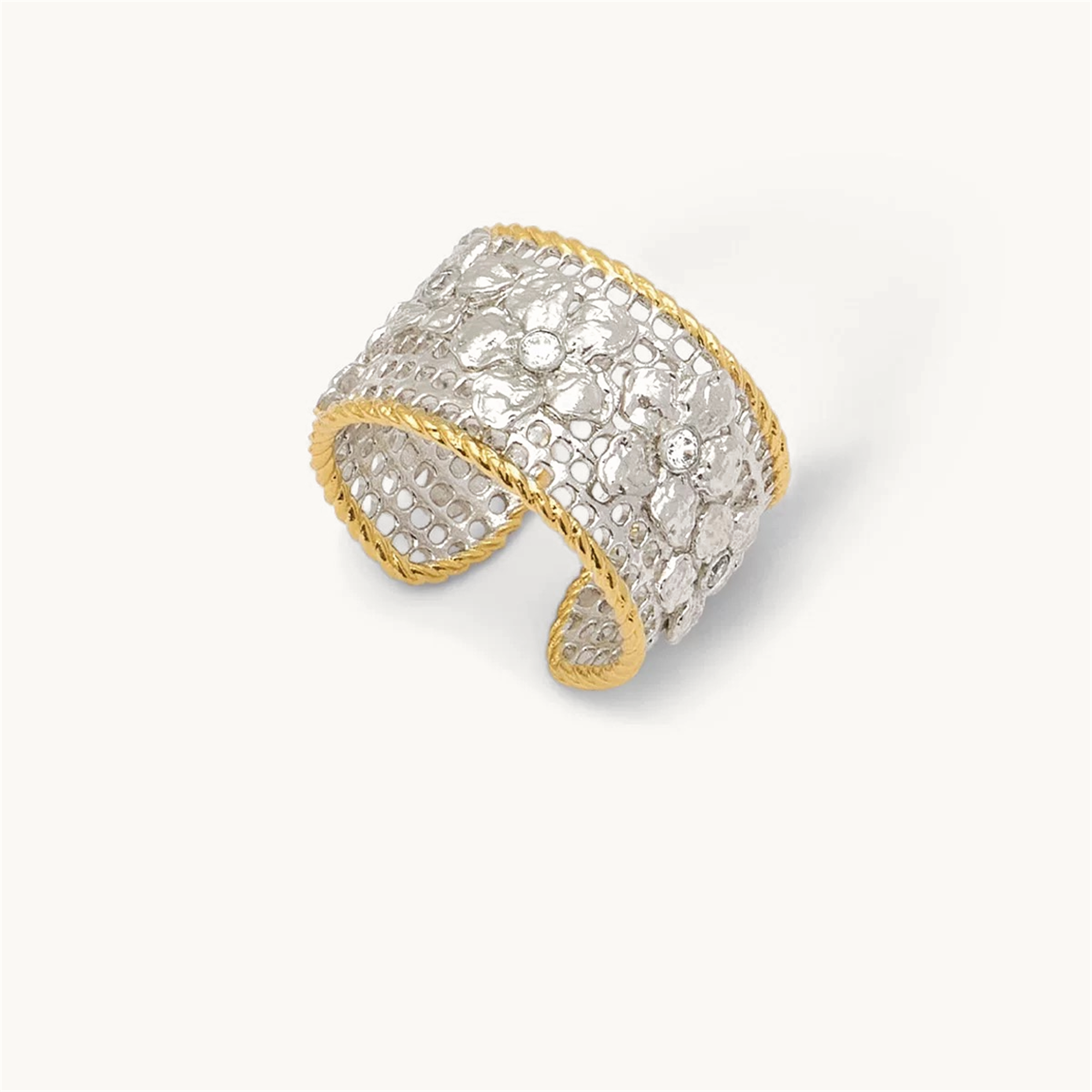 Garden Lace Floral Ring