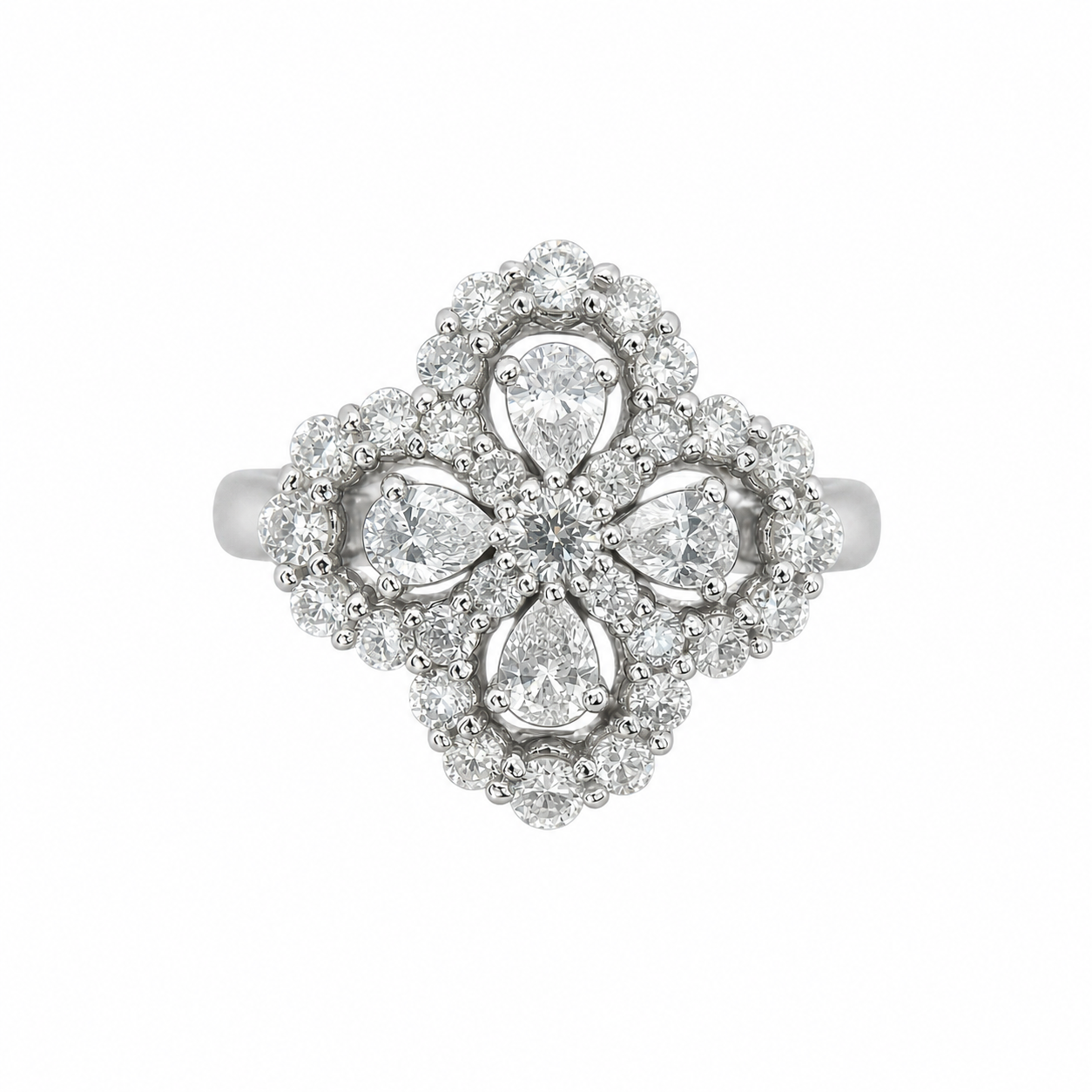 Four Leaf Clover Ring