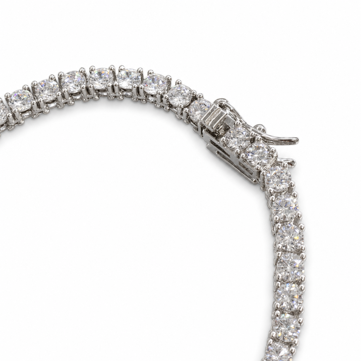Celestine Starlight Tennis Necklace