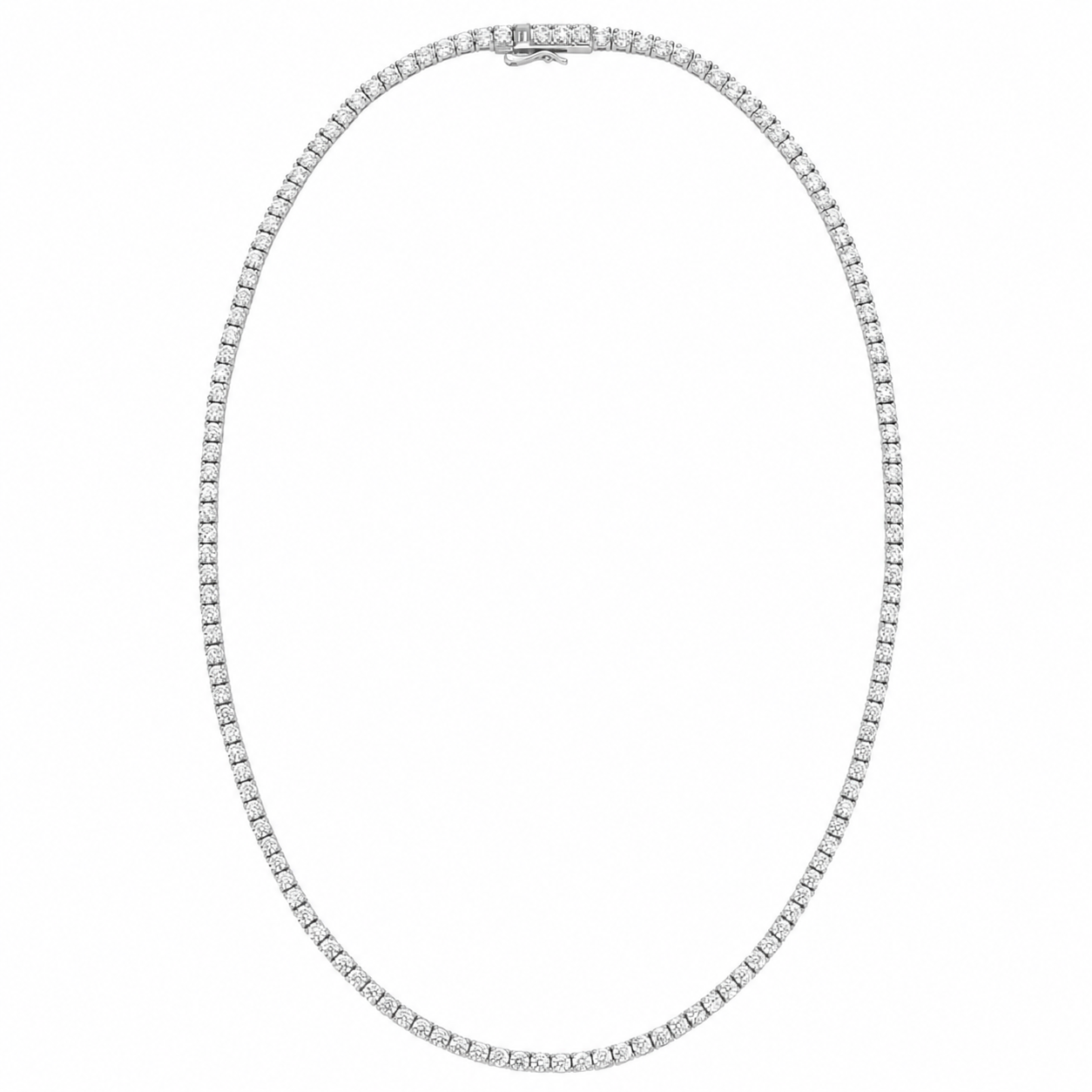 Celestine Starlight Tennis Necklace