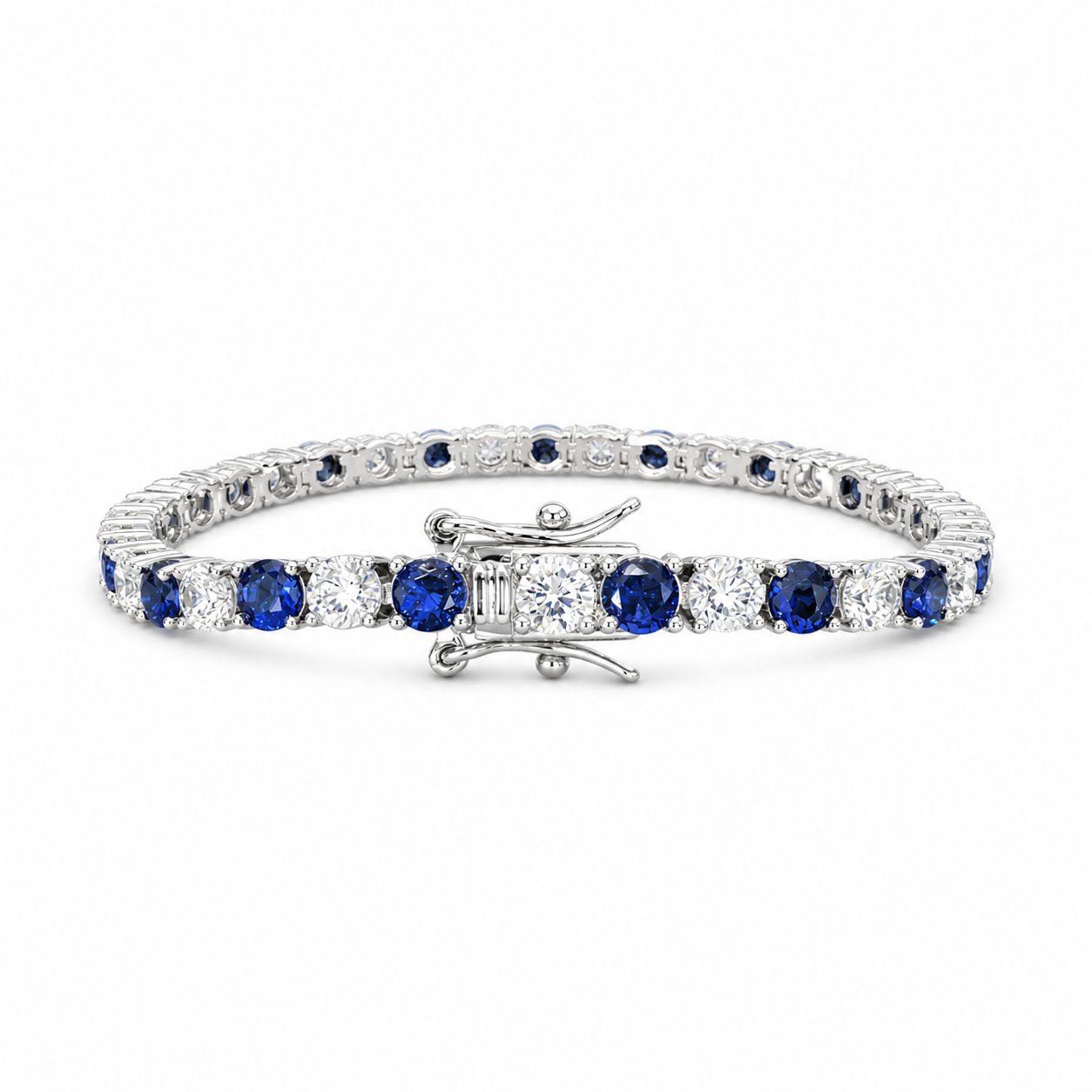 Celestine Azure Tennis Bracelet