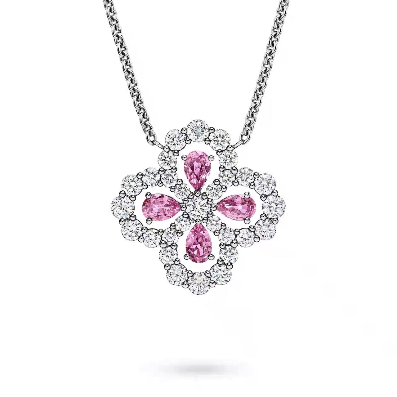 Four Leaf Clover Pendant Necklace
