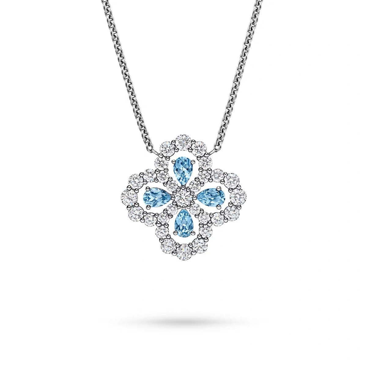 Four Leaf Clover Pendant Necklace