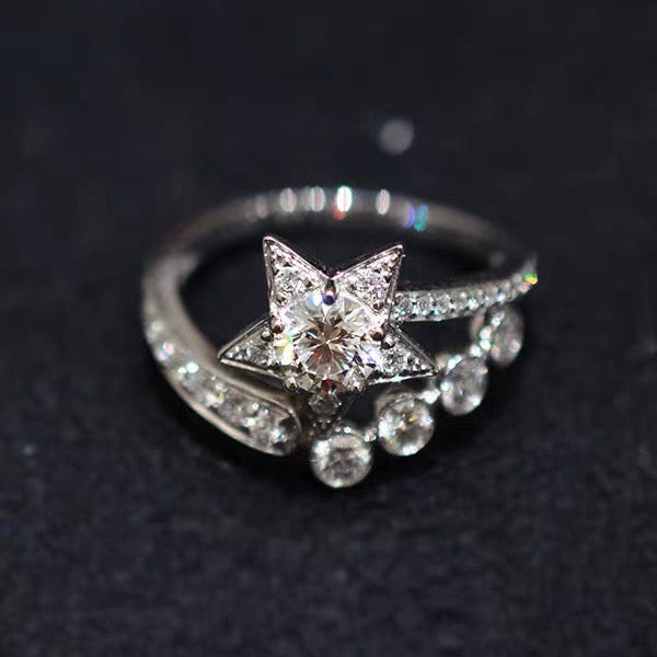 Celestial Comet Ring