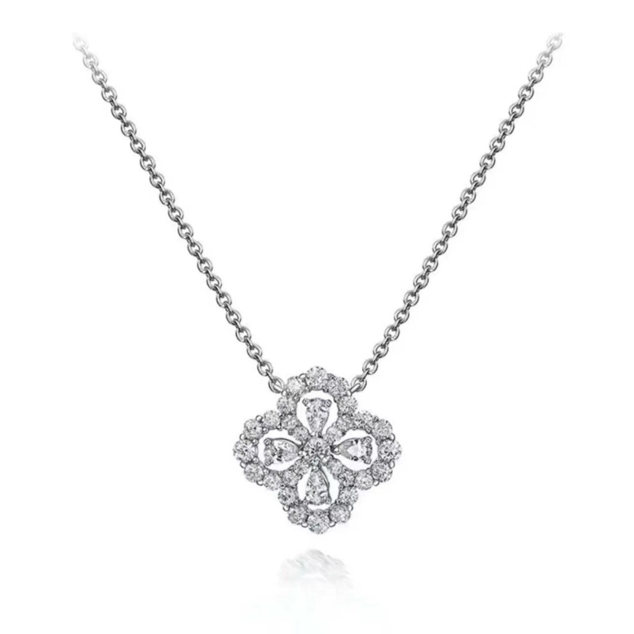 Four Leaf Clover Pendant Necklace