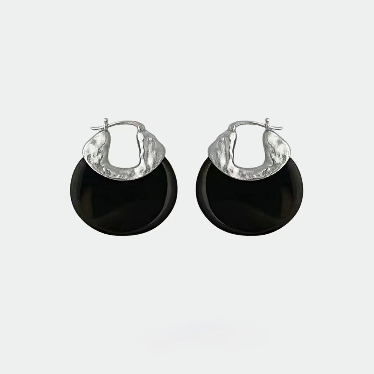 Horseshoe Drop Earrings